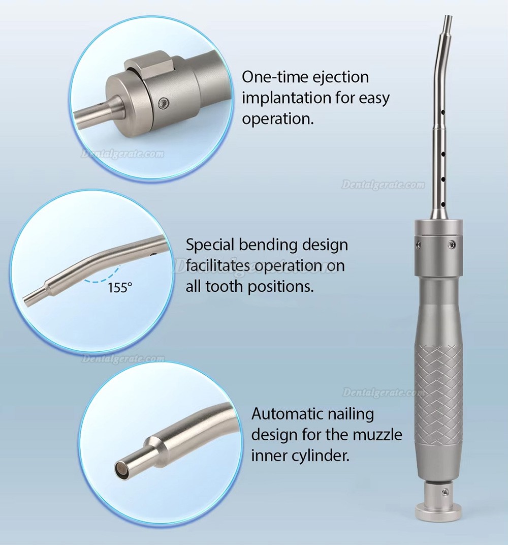 SEGMA Automatisches Mini-Membranfixationssystem, 30 St&uuml;ck Knochenstifte 3mm / 4mm f&uuml;r FGG & GBR